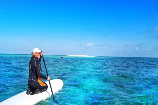 great barrier reef sailing sup